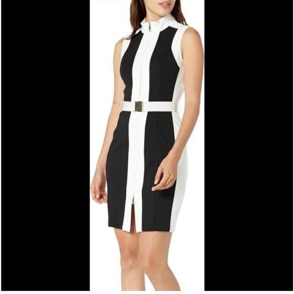NWT Tommy Hilfiger
Colorblocked Belted Sheath Dress - Picture 2 of 8